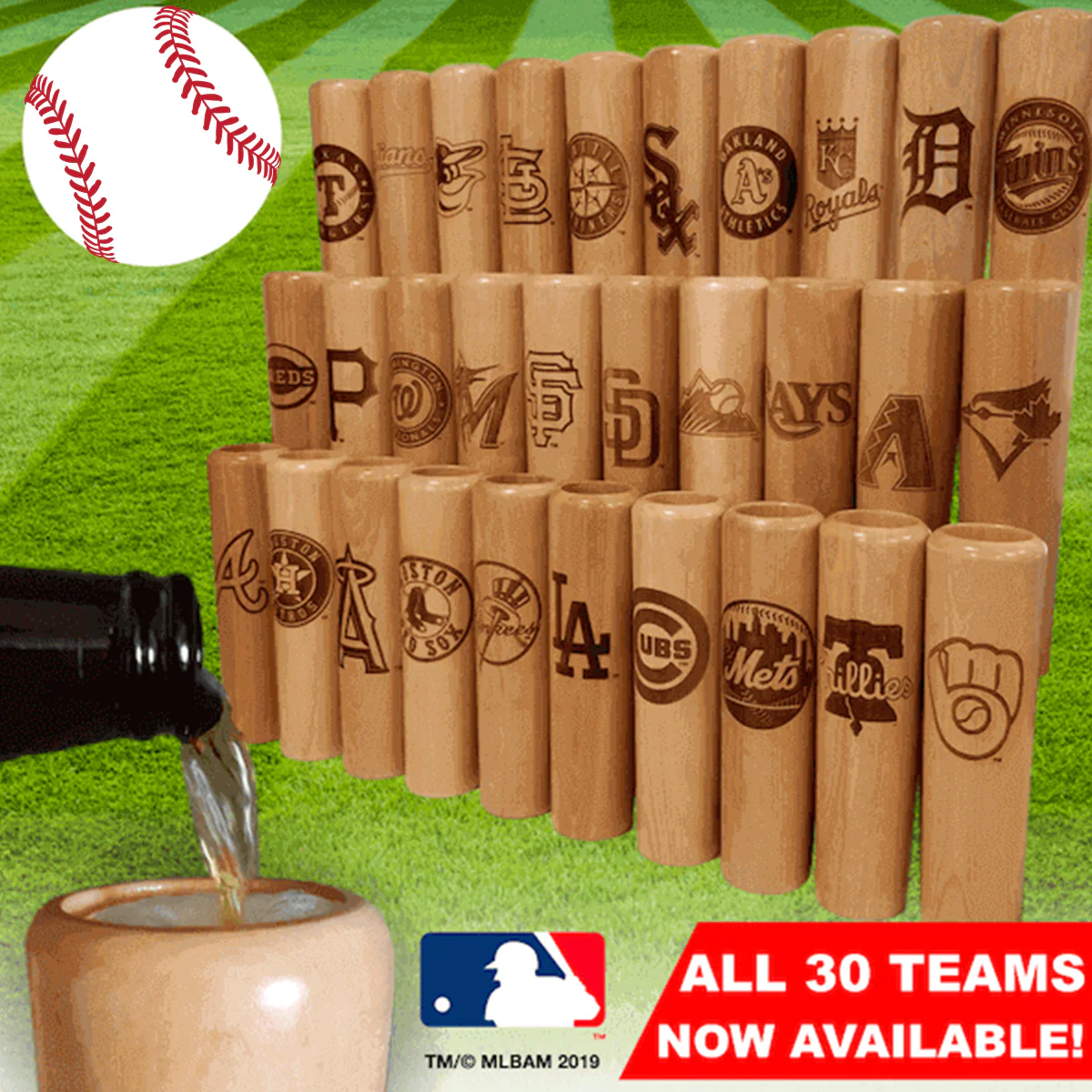 12 oz Baseball Bat Mug - Image 8
