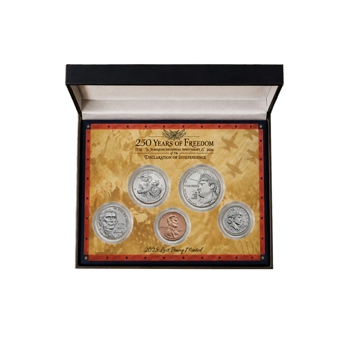 250th Anniversary Collectable Coin Set - Image 6