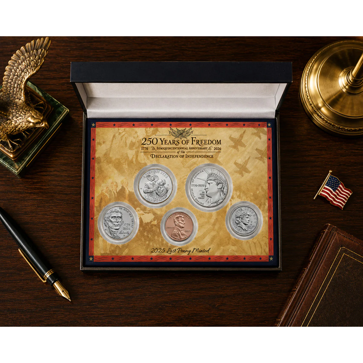 250th Anniversary Collectable Coin Set - Image 7