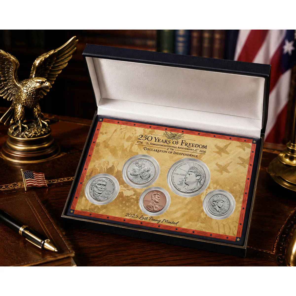 250th Anniversary Collectable Coin Set - Image 8