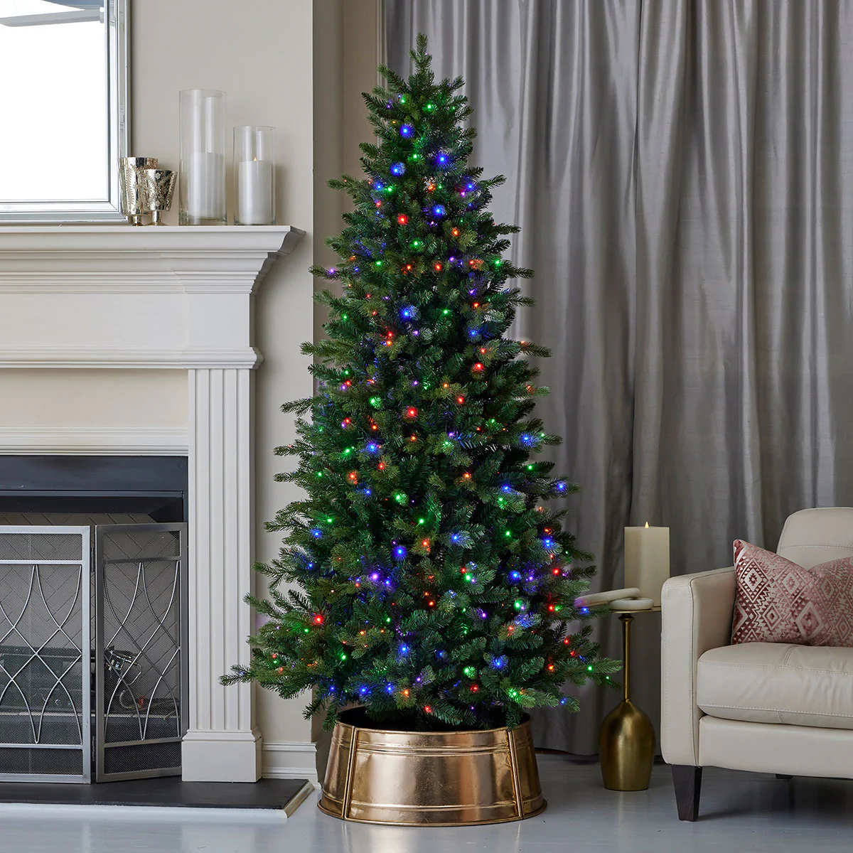6' Palmetto Pine Christmas Tree