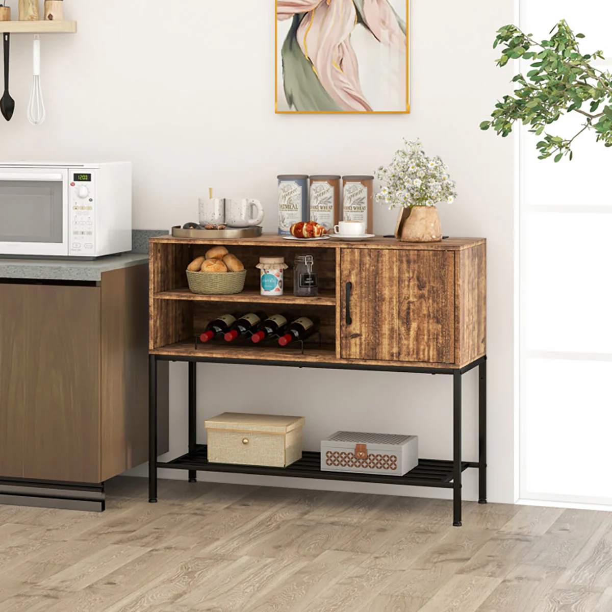 Buffet Sideboard Coffee Bar
