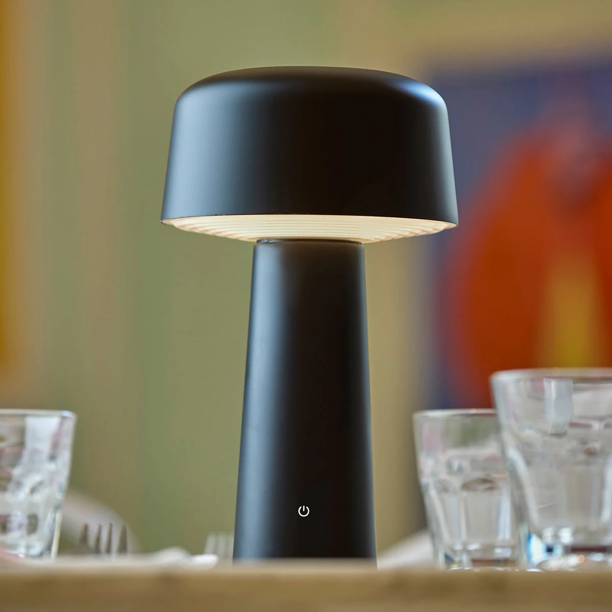 Cordless Indoor/Outdoor LED Diffused Light Table Lamp