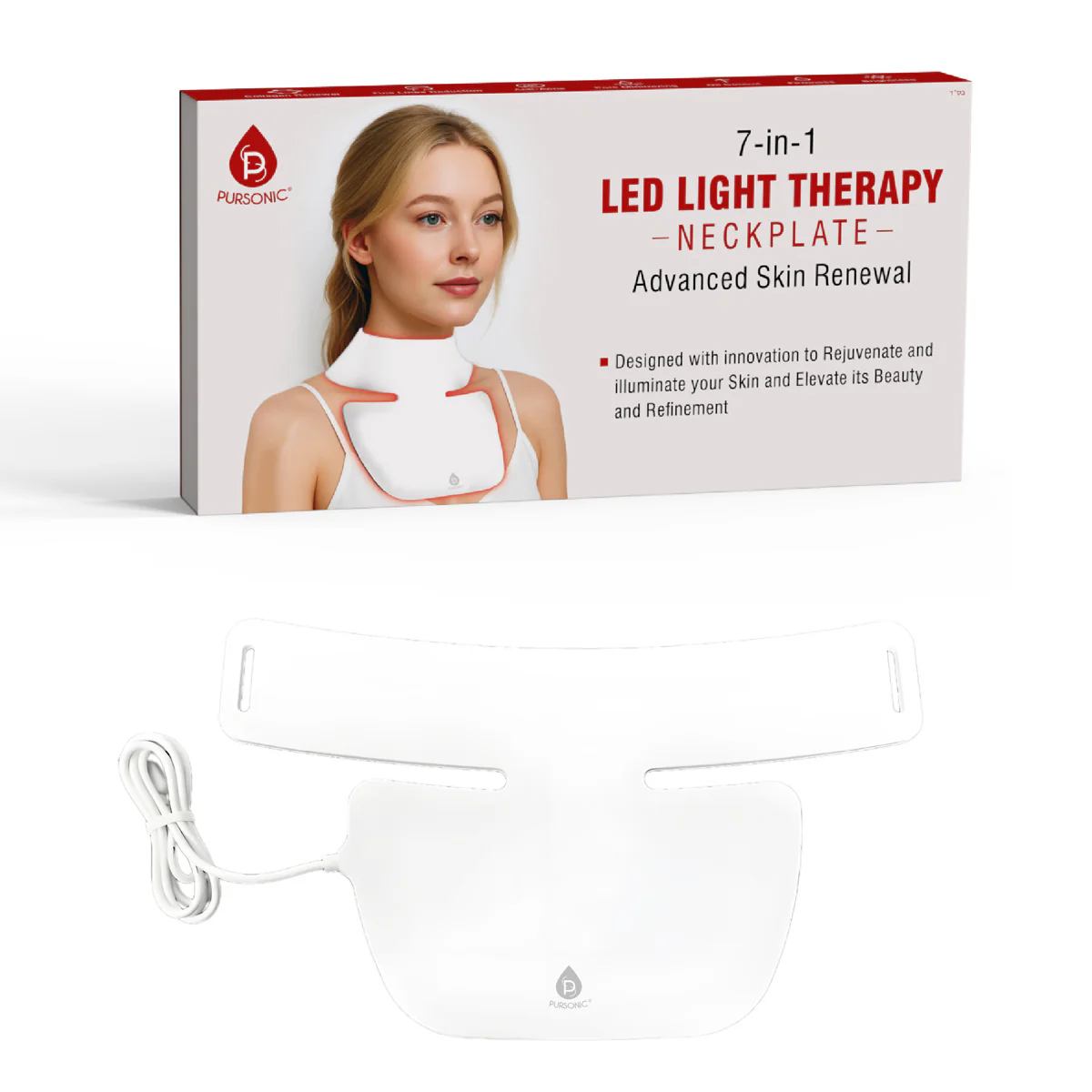 LED Light Therapy Neckplate - Image 3