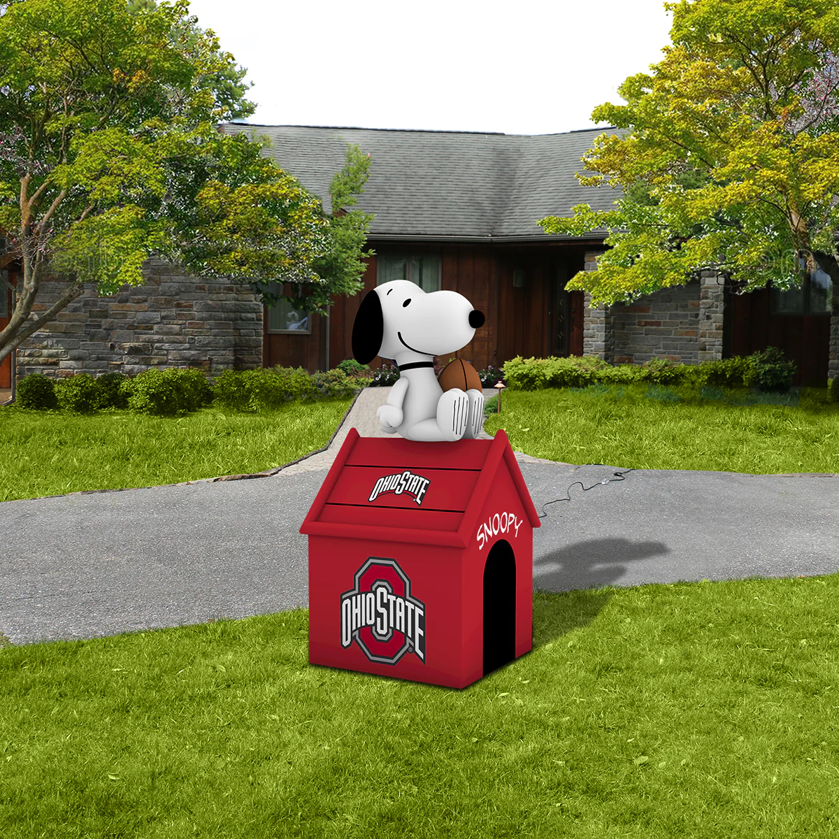 NCAA Inflatable Snoopyâ„¢ Doghouse - Image 15