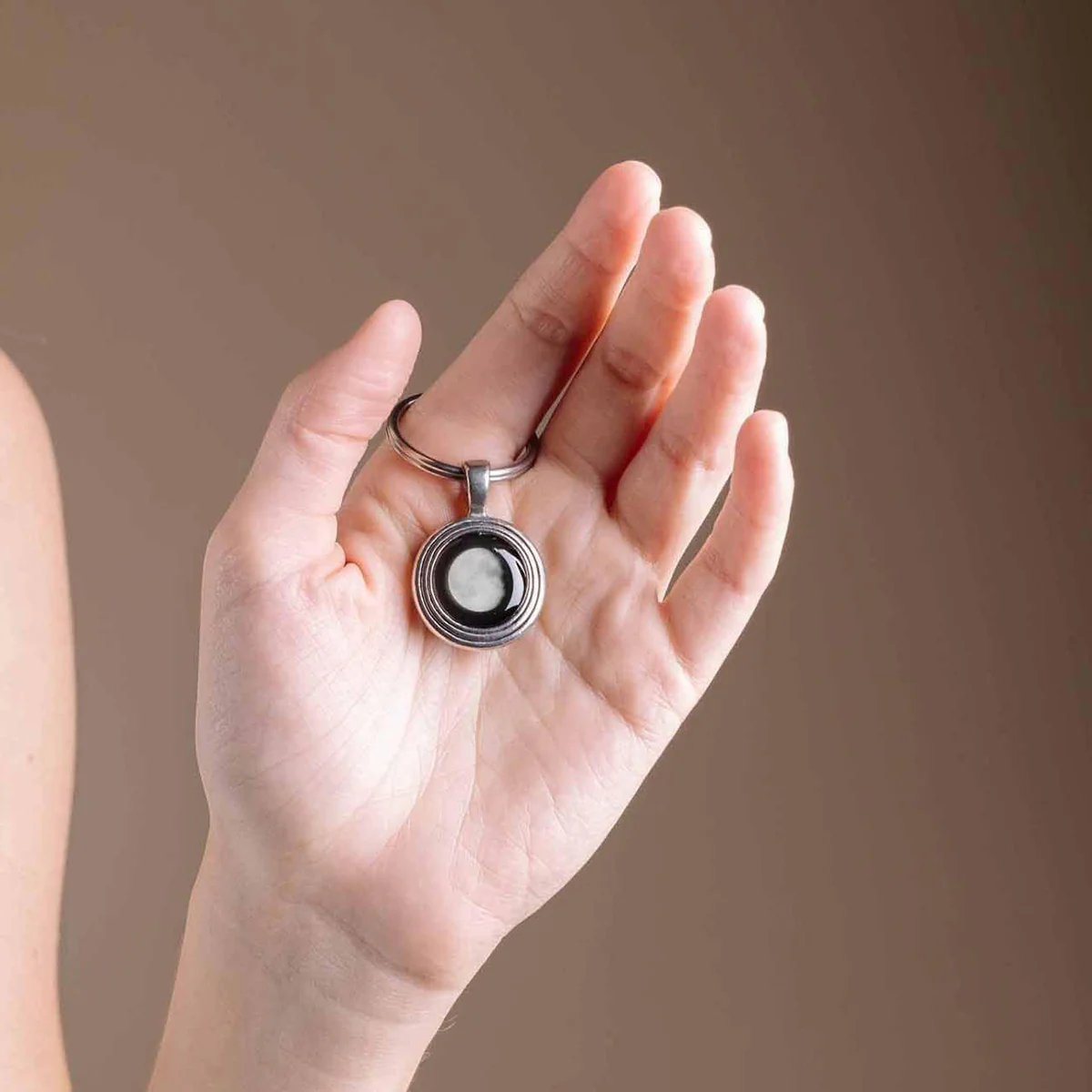 Personalized Choose Your Moon Phase Regio Keychain