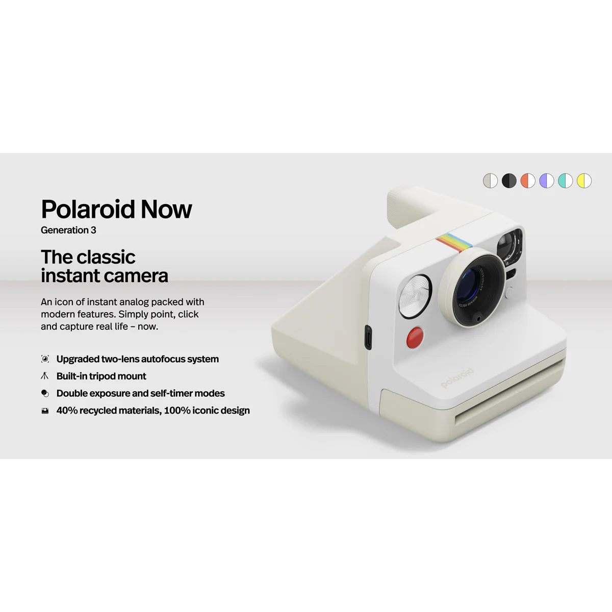 Polaroid Now Instant Camera Generation 3 - Image 11