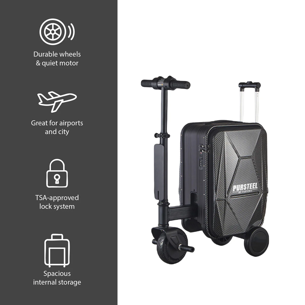 Rideable Electric Suitcase - Image 3