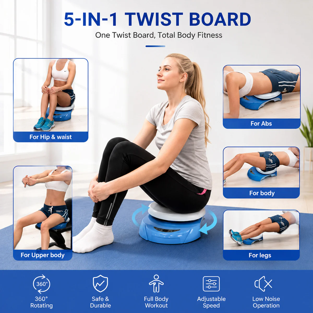 Spin-to-Slim Hula Exerciser - Image 3