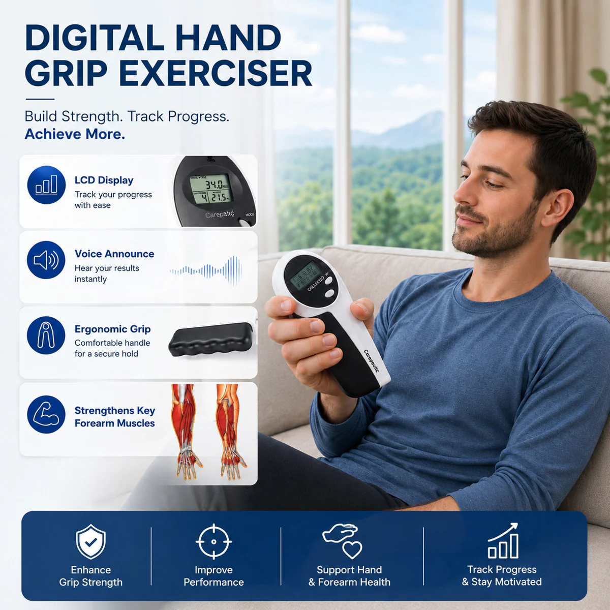 Talking Hand Grip Exerciser - Image 4