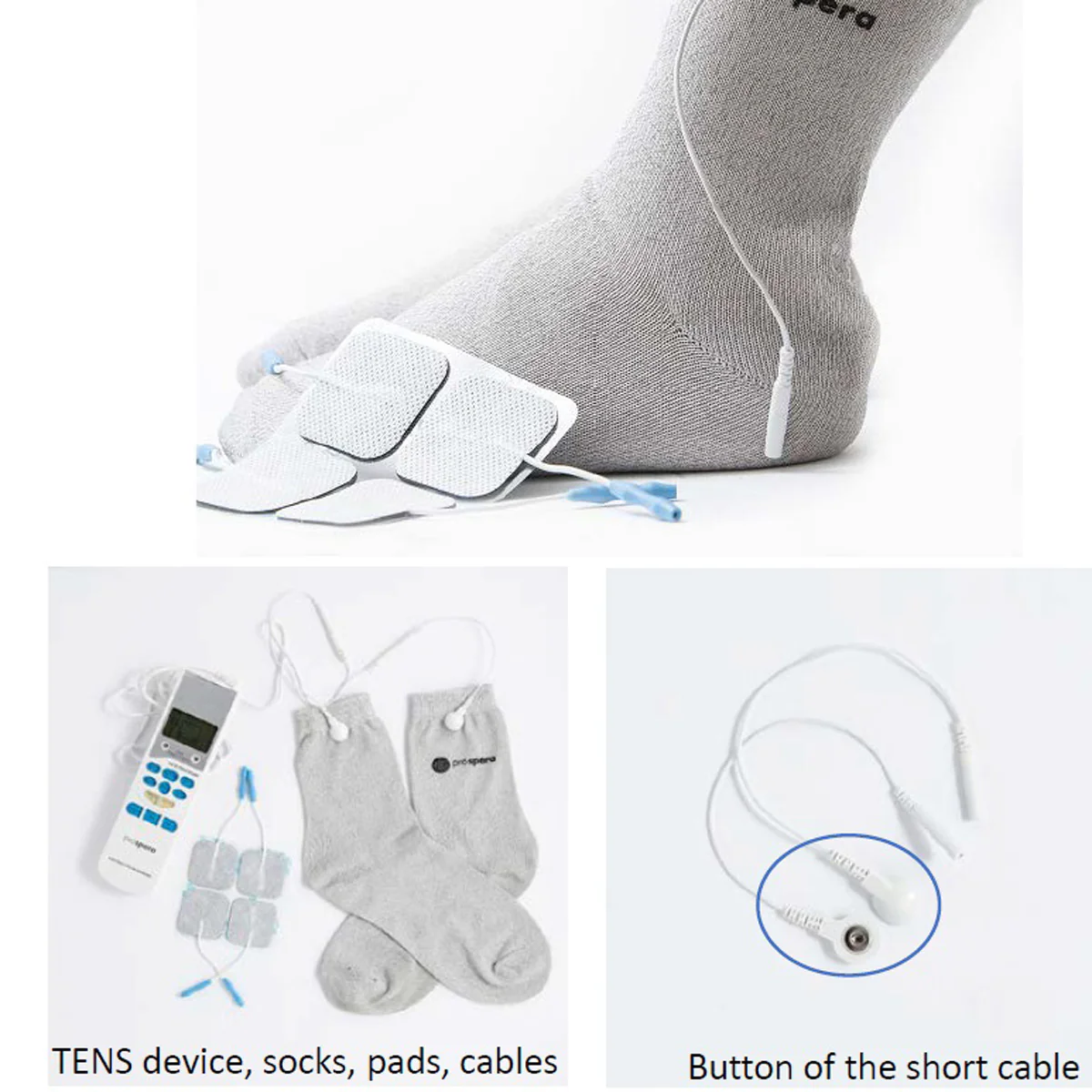 TENS Electronic Pulse Massager Socks - Image 3