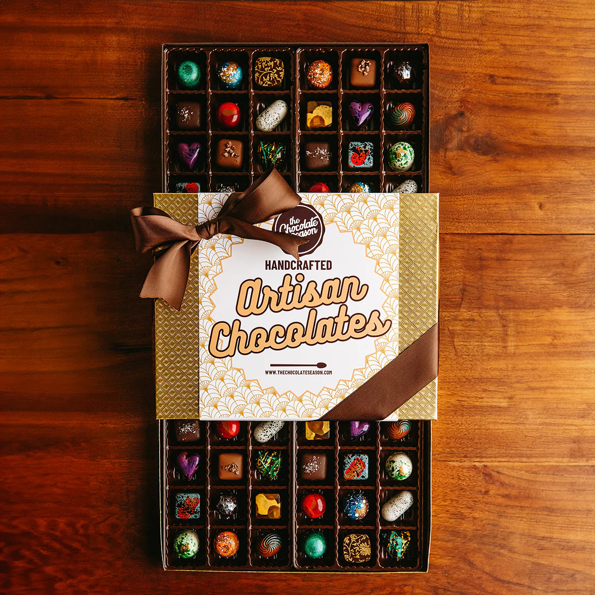 The Chocolate Season 60-Piece Artisan Chocolates