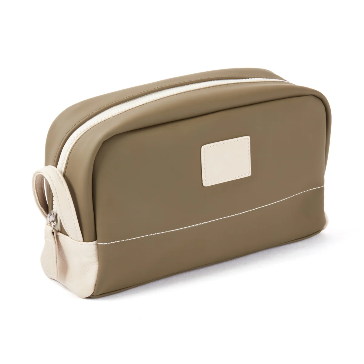 Water and Tear-Resistant Vinyl-Coated Nylon Toiletry Bag - Image 3