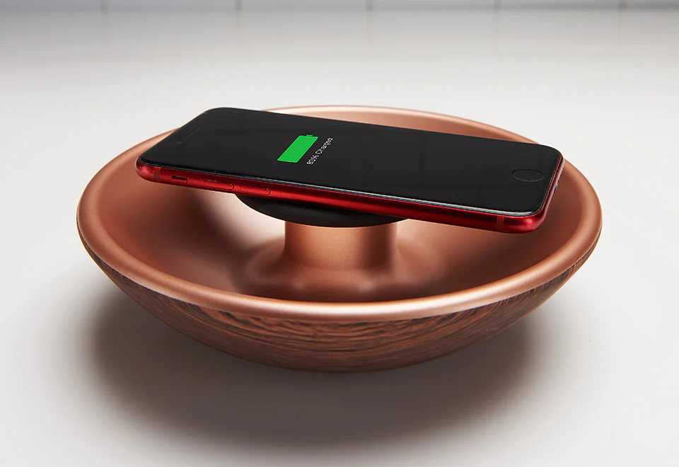 Wireless Charging Valet Bowl